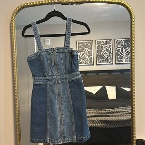 Denim Zip Dress